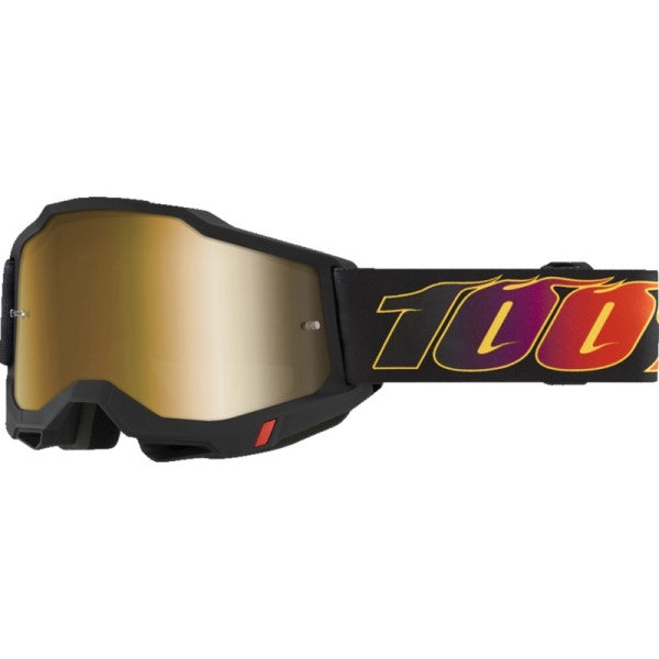 Lunettes de Motocross Accuri 2 à Lentille Miroir Brun/Noir