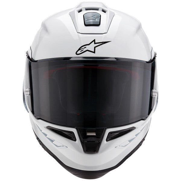 Casque Intégral de Moto Supertech R10 Solid Blanc de face