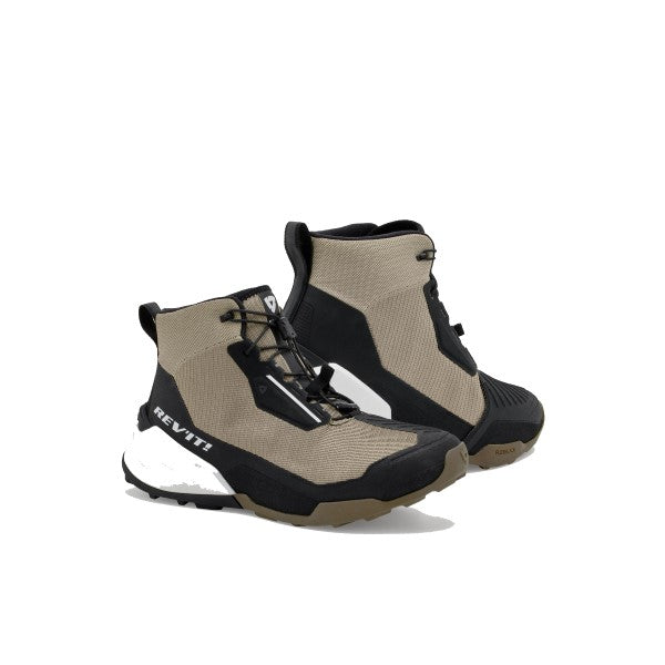 Chaussures de Moto Subduction Rev'it Noir/Sable côté gauche