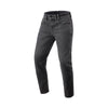 Jean de Moto Detroit 3 Tapered Rev'it Noir Homme, de face