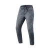Jean de Moto Keegan Tapered Rev'it Gris Homme, de face 