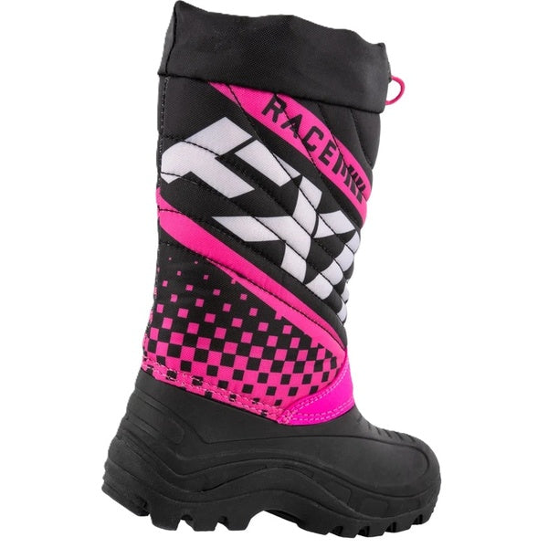 Bottes Boost Enfant Rose, droite