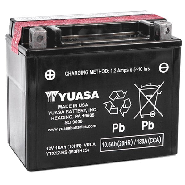 Batterie AGM Sans Entretien Yuasa YTX12-BS