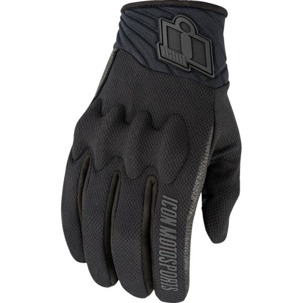 Gants de Moto Anthem 3 Noir de l'extérieur