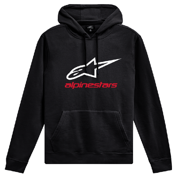 Coton Ouaté Always V3 avec Capuche/Alpinestars/noir rouge