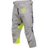 Pantalon de Motocross Launchmode Bleach Junior Gris/Vert Avant