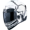 Casque Intégral de Moto Airform Crestfallen Icon Blanc, de face