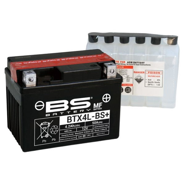 Sealed Maintenance Free Battery - BTX4L-BS