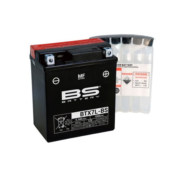 Sealed Maintenance Free Battery - BTX7L-BS