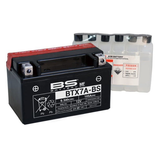 Sealed Maintenance Free Battery - BTX7A-BS