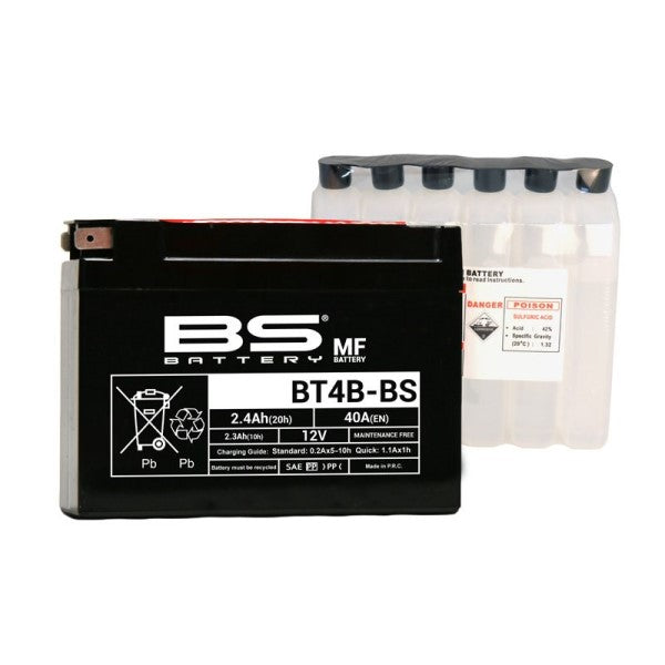 Sealed Maintenance Free Battery - BT4B-BS