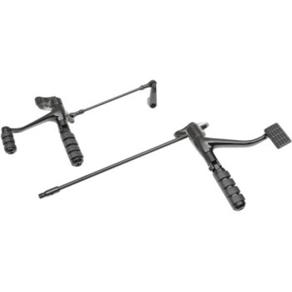 Ensemble de Commandes Avancées pour Moto Harley Davidson, Position standard, noir