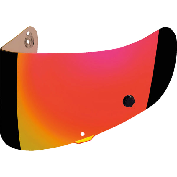 Visière de remplacement Optics Track Icon Rouge, Vue 3/4