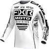 Chandail de Motocross Podium Gladiator Blanc/Noir 