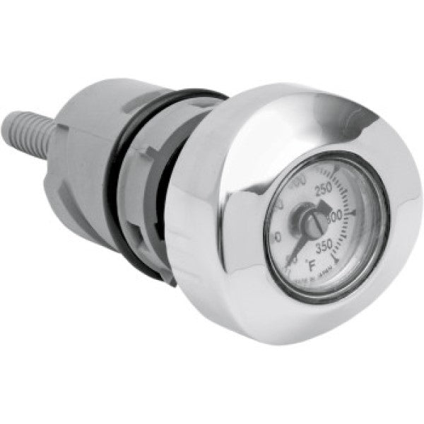 Jauge de Température du Bouchon d'Huile pour Moto Harley Davidson , Chrome