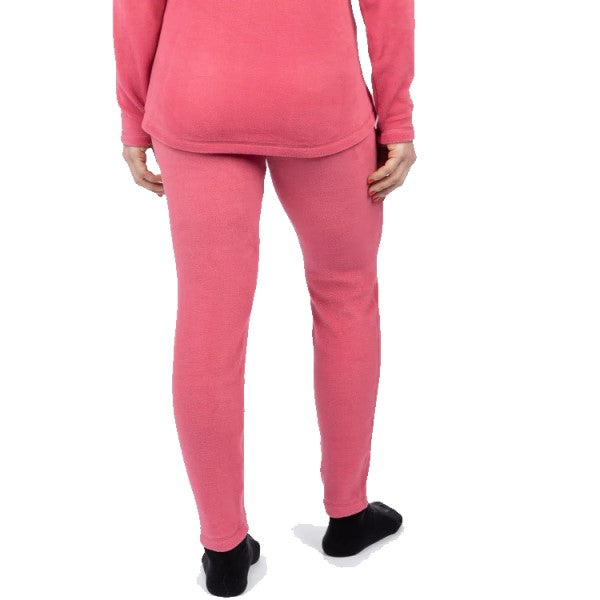 Pantalon Sous-Vêtement de Motoneige Pyro Thermal Femme Rose de dos