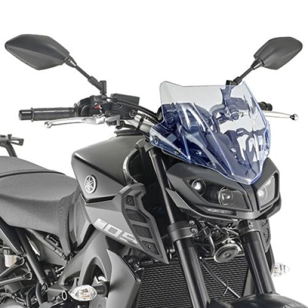 Pare-Brise de Moto FZ09 Bleu