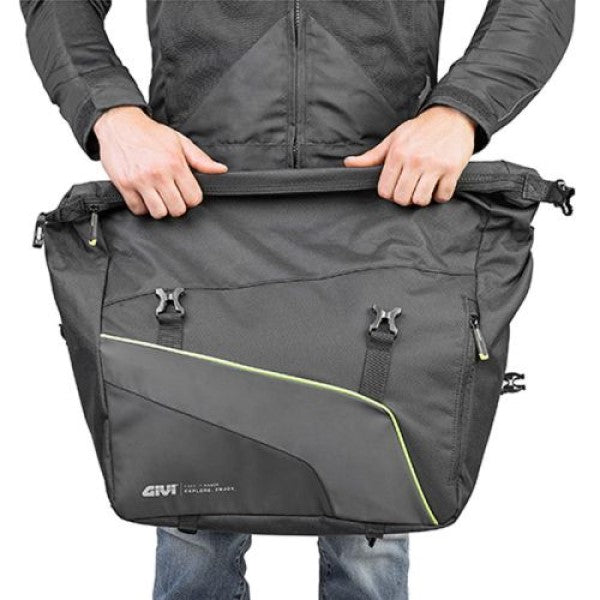 Sacs Latéraux Imperméable EA133 &nbsp;Easy-T 25L Gris, de face
