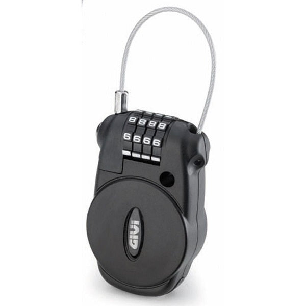 Cadenas avec Câble Rétractable et Combinaison