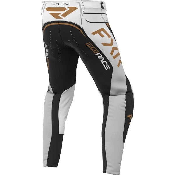 Pantalon de Motocross Helium Edge Noir/Or de dos