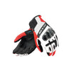 Gants de Moto Ritmo Noir/Blanc/Rouge de l'extérieur