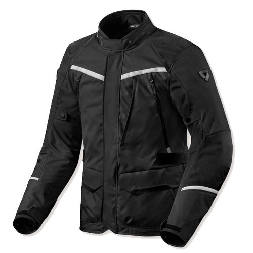 Manteau de Moto Voltiac 3 H2O Noir