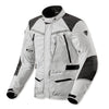 Manteau de Moto Voltiac 3 H2O Argent/Noir