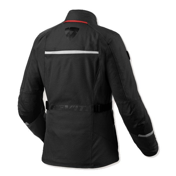 Manteau de Moto Voltiac 3 H2O Femme Noir, Dos