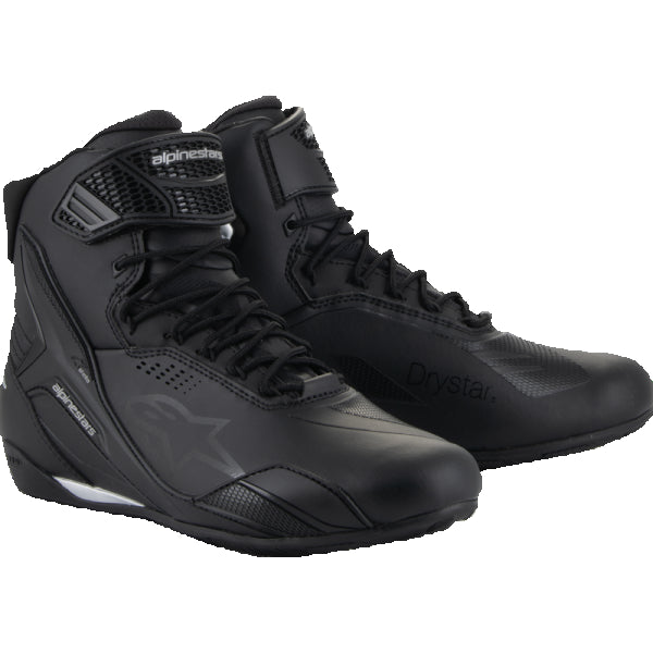 Chaussures de Moto 4W Faster V4 Femme Noir