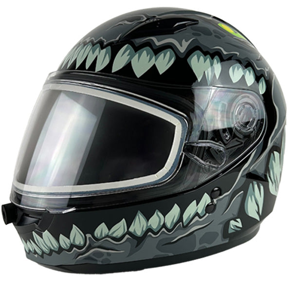Full Face Snowmobile Helmet GMax Beast Drax Youth