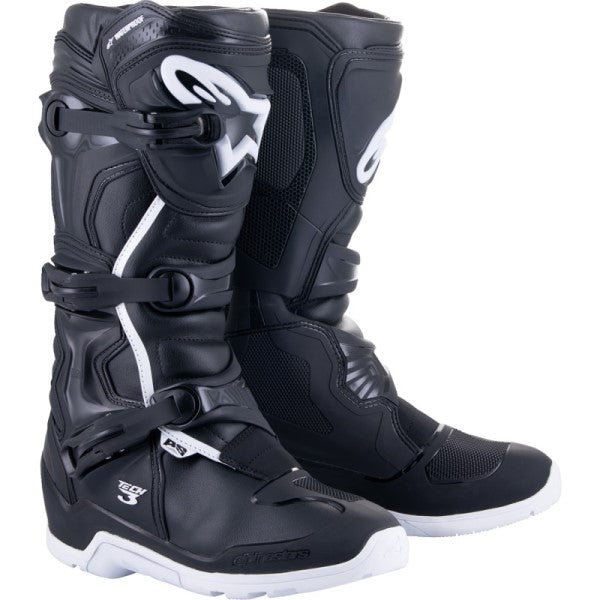 Bottes Tech 3 Enduro Drystar Noir/Blanc