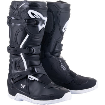 Bottes de Motocross Tech 3 Drystar Enduro Alpinestars Noir/Blanc