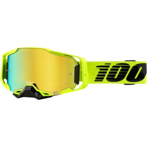 Lunettes de Motocross Armega Lentille Miroir 100% Haute visibilité