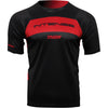 Chandail de Vélo Intense Dart Thor Noir/Rouge, de face