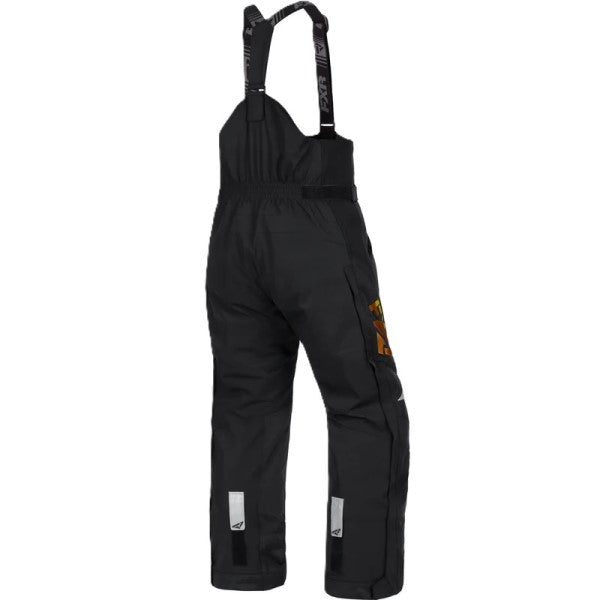 Pantalon de Motoneige Adrenaline Fast Noir/Orange, Dos