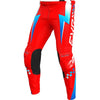 Pantalon de Motocross Clutch Pro Rouge/Bleu de face