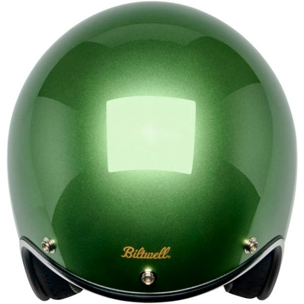 Casque Ouvert de Moto Bonanza Vert de dessus