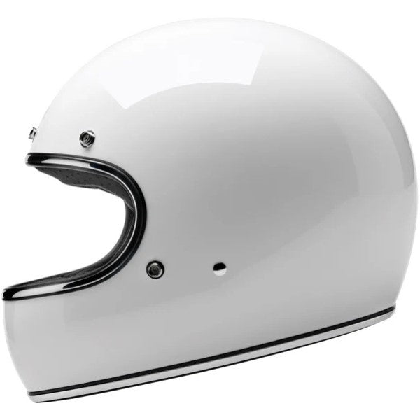 Casque Intégral de Moto Gringo Blanc de droite
