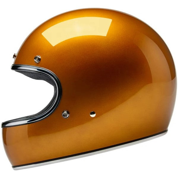 Casque Intégral de Moto Gringo Orange/Jaune de droite