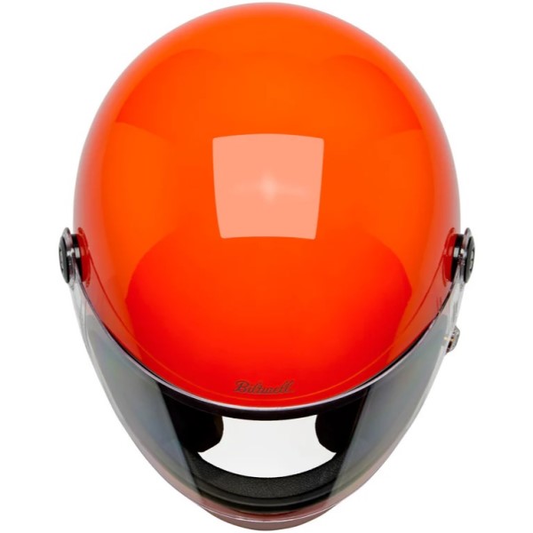 Casque Intégral de Moto Gringo S Orange de dessus