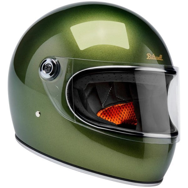 Casque Intégral de Moto Gringo S Vert incliné de gauche