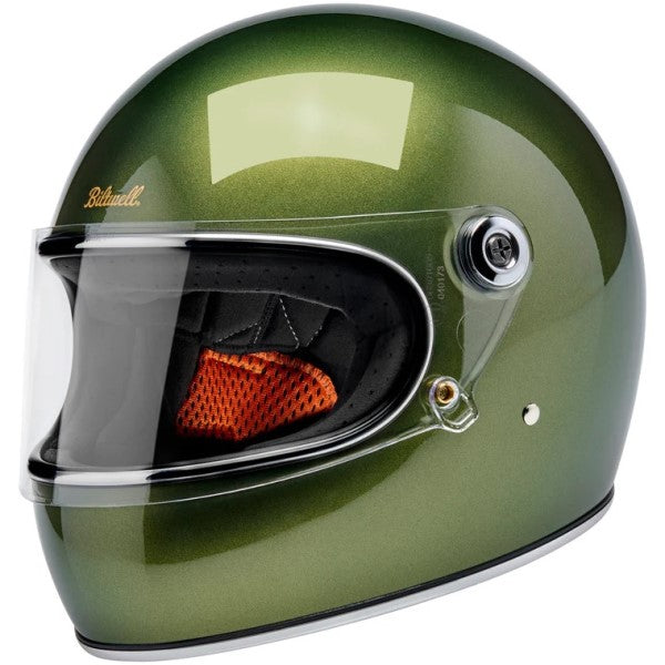 Casque Intégral de Moto Gringo S Vert incliné de droite