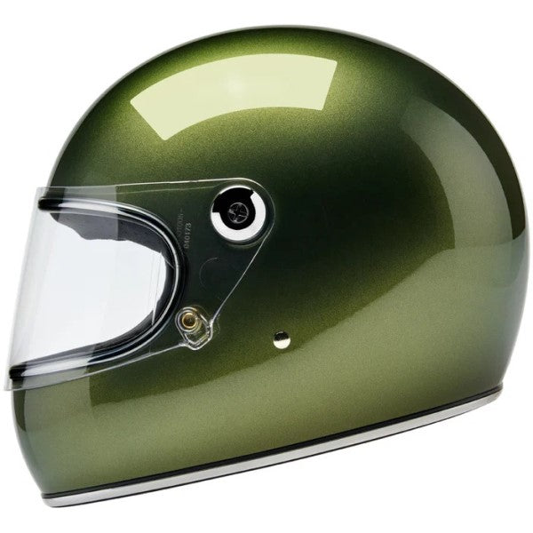 Casque Intégral de Moto Gringo S Vert de droite
