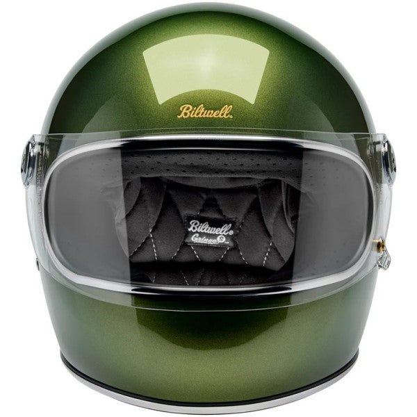 Casque Intégral de Moto Gringo S Vert de face