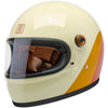 Casque Intégral de Moto Gringo S Édition Limitée 20ème Brun/Orange incliné de droite