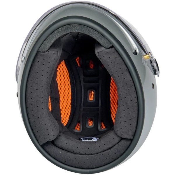 Casque Intégral de Moto Gringo SV Argent de dessous