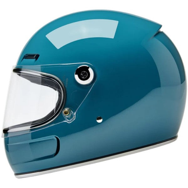 Casque Intégral de Moto Gringo SV Turquoise de droite