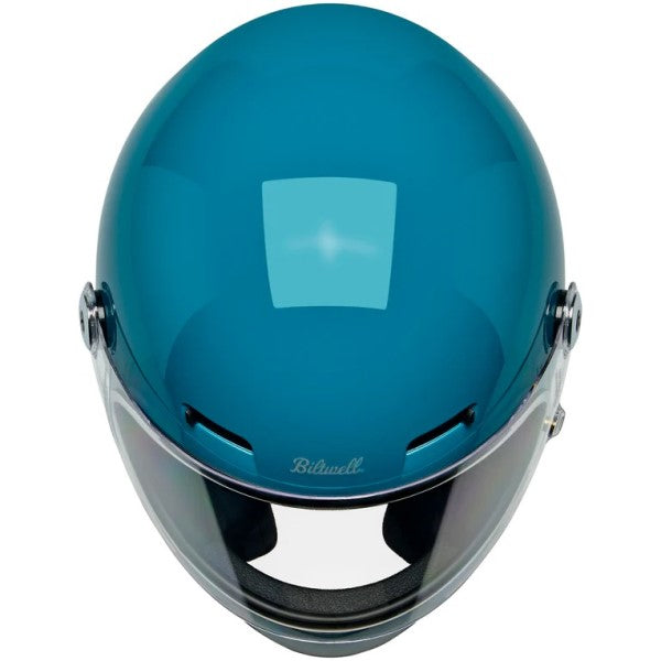 Casque Intégral de Moto Gringo SV Turquoise de dessus