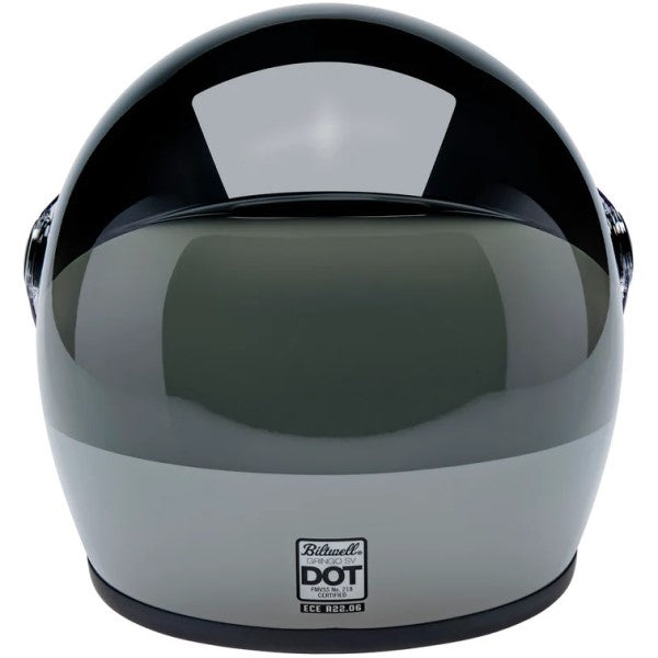Casque Intégral de Moto Gringo SV Intersection Gris/Orange de dos