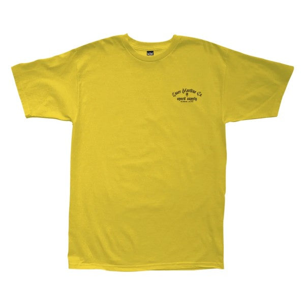 T-Shirt Blown Gasket Jaune Devant